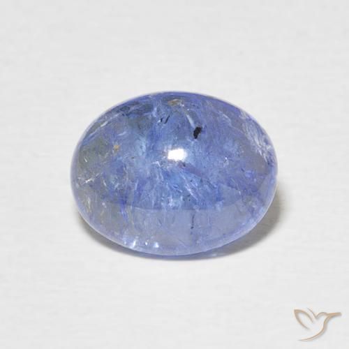 3.02ct Naturale Blu intenso Tanzanite, Ovale, Trasparente