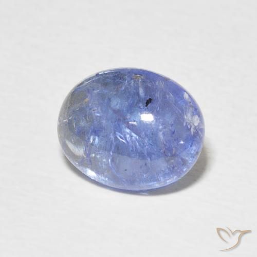 Tanzanite Blu intenso naturale da 3.02 ct, Ovale, Trasparente