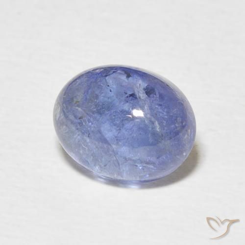 Tanzanite Blu scuro naturale da 3.14 ct, Ovale, Trasparente