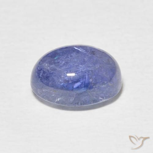 Tanzanite Blu scuro naturale da 3.14 ct, Ovale, Trasparente