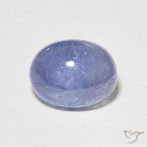 2.84ct Naturale Blu scuro Tanzanite, Ovale, Trasparente