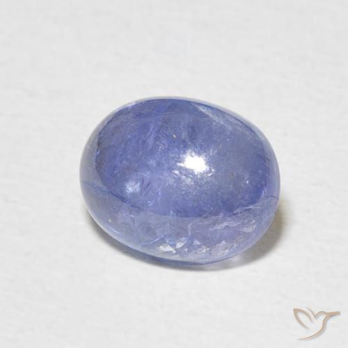 Tanzanite Blu scuro naturale da 2.84 ct, Ovale, Trasparente