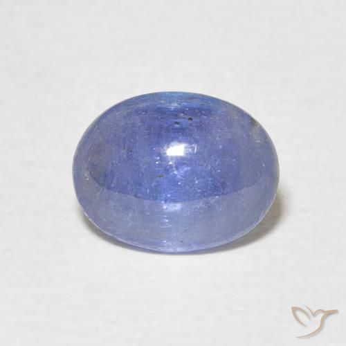 2.01ct Naturale Viola elettrico blu Tanzanite, Ovale, Trasparente