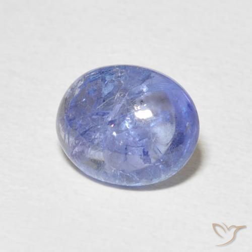 Tanzanite Viola elettrico blu naturale da 3.25 ct, Ovale, Trasparente