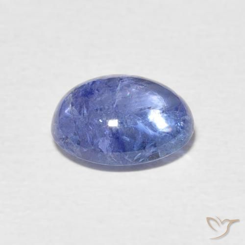 Tanzanite Viola elettrico blu naturale da 3.25 ct, Ovale, Trasparente