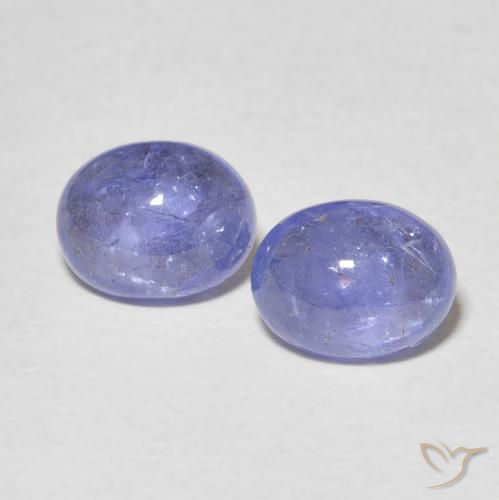 5.21ctw Naturale Intenso Viola Blu Tanzanite, Ovale, Trasparente