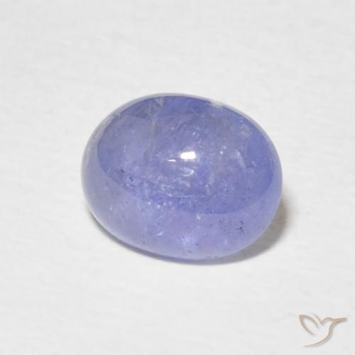 Tanzanite Intenso Viola Blu naturale da 2.50 ct, Ovale, Traslucido