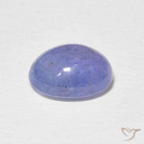 Tanzanite Intenso Viola Blu naturale da 2.50 ct, Ovale, Traslucido