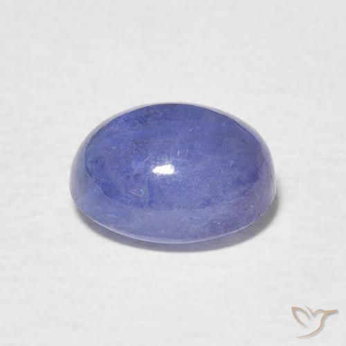 Tanzanite Intenso Viola Blu naturale da 2.81 ct, Ovale, Traslucido
