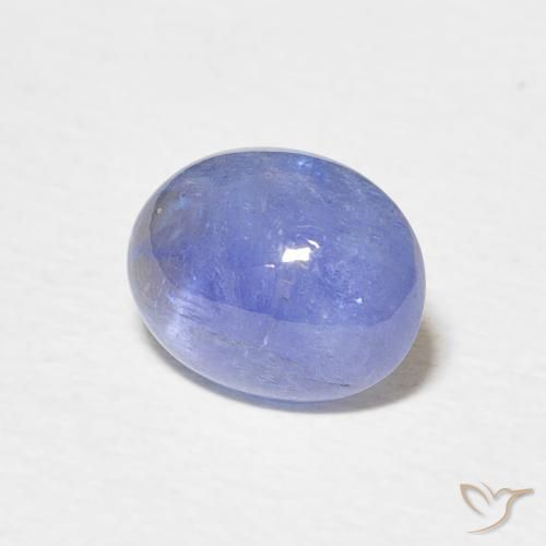 Tanzanite Intenso Viola Blu naturale da 2.33 ct, Ovale, Traslucido