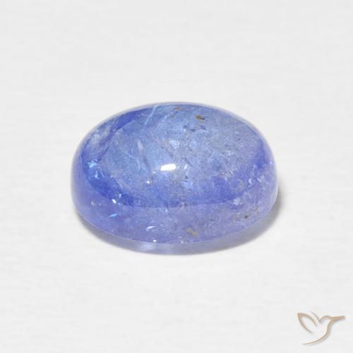 Tanzanite Viola Blu naturale da 3.07 ct, Ovale, Trasparente