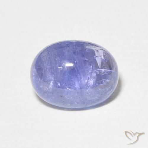 2.67ct Naturale Viola Blu Tanzanite, Ovale, Trasparente
