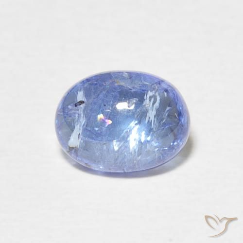 1.90ct Naturale Azzurro Tanzanite, Ovale, Trasparente