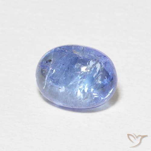 Tanzanite Azzurro naturale da 1.90 ct, Ovale, Trasparente