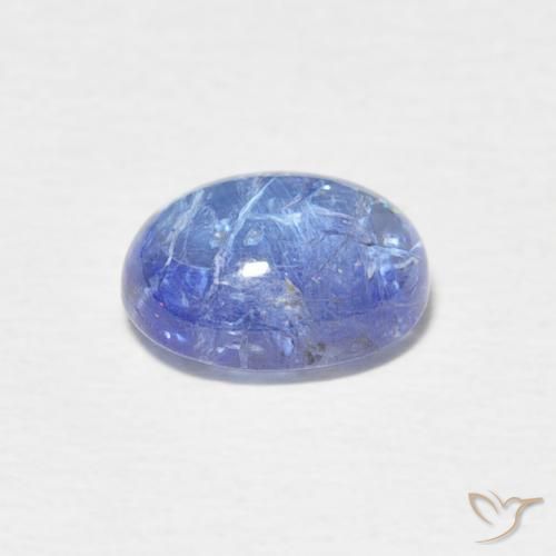 Tanzanite Azzurro naturale da 1.90 ct, Ovale, Trasparente