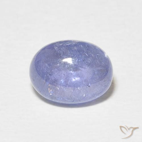 2.76ct Naturale Viola Blu Tanzanite, Ovale, Trasparente