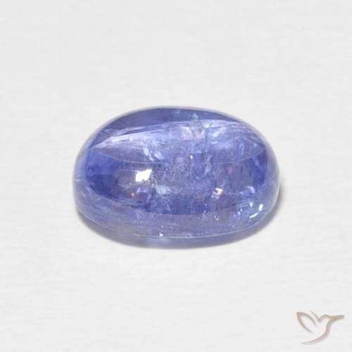 Tanzanite Viola blu chiaro naturale da 2.83 ct, Ovale, Trasparente