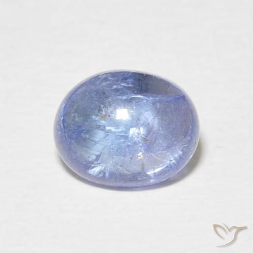 2.68ct Naturale Bambina blu Tanzanite, Ovale, Trasparente