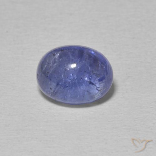 2.81ct Naturale Intenso Viola Blu Tanzanite, Ovale, Trasparente