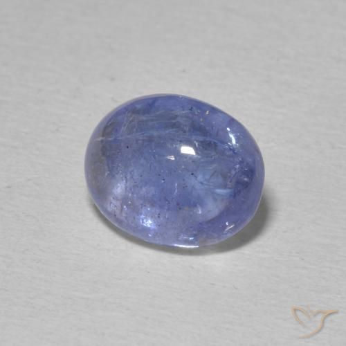 Tanzanite Intenso Viola Blu naturale da 3.74 ct, Ovale, Trasparente