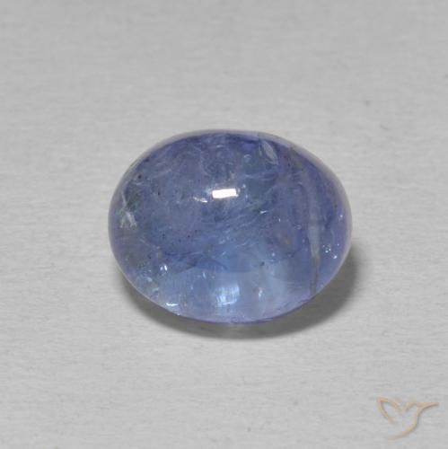 4.73ct Naturale Bambina blu Tanzanite, Ovale, Trasparente