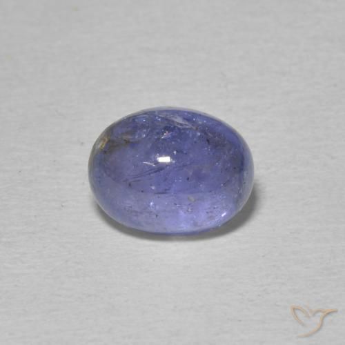 2.55ct Naturale Intenso Viola Blu Tanzanite, Ovale, Trasparente