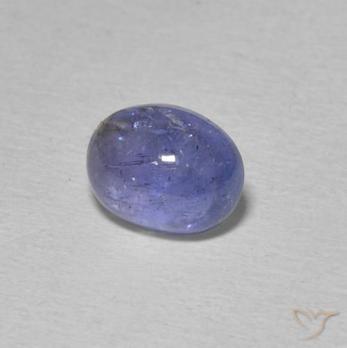 Tanzanite Intenso Viola Blu naturale da 2.55 ct, Ovale, Trasparente