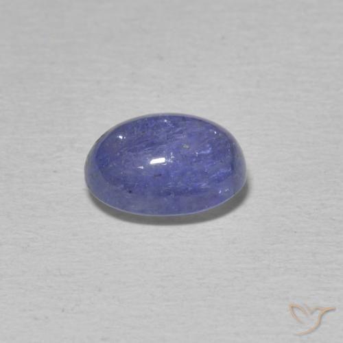 Tanzanite Intenso Viola Blu naturale da 2.55 ct, Ovale, Trasparente
