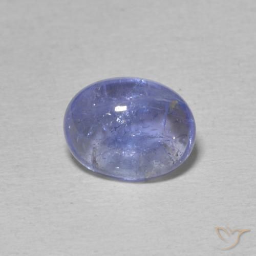 2.52ct Naturale Intenso Viola Blu Tanzanite, Ovale, Trasparente