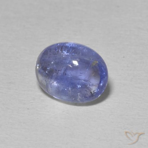 Tanzanite Intenso Viola Blu naturale da 2.52 ct, Ovale, Trasparente