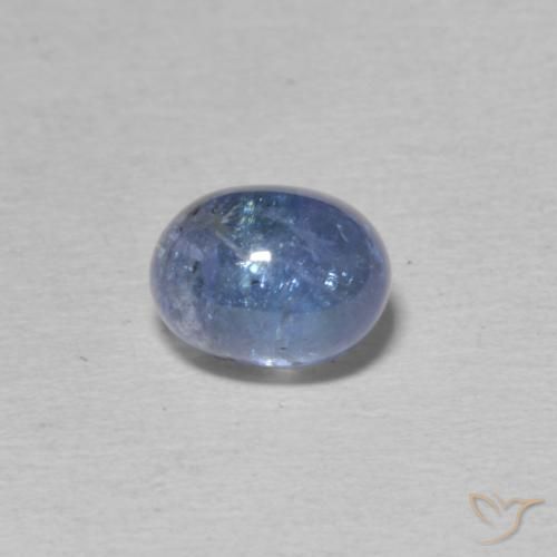 2.26ct Naturale Bambina blu Tanzanite, Ovale, Trasparente