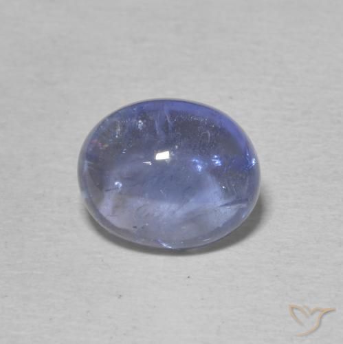 3.73ct Naturale Intenso Viola Blu Tanzanite, Ovale, Trasparente