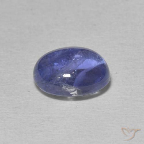 Tanzanite Intenso Viola Blu naturale da 3.73 ct, Ovale, Trasparente