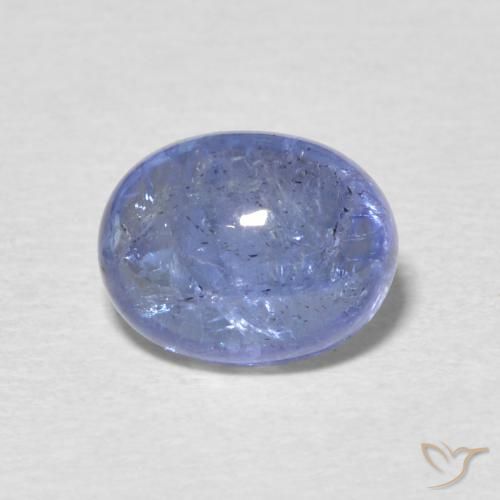 2.37ct Naturale Azzurro Tanzanite, Ovale, Trasparente