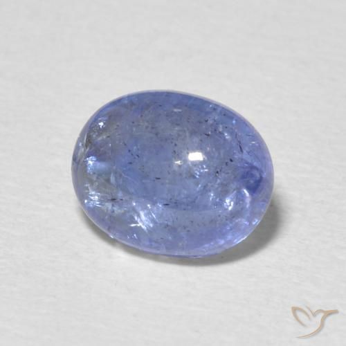 Tanzanite Azzurro naturale da 2.37 ct, Ovale, Trasparente