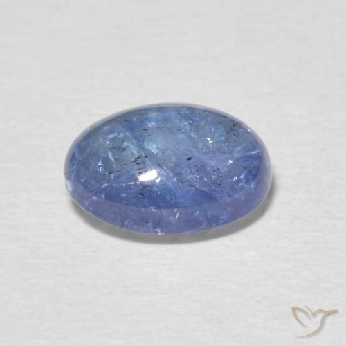 Tanzanite Azzurro naturale da 2.37 ct, Ovale, Trasparente