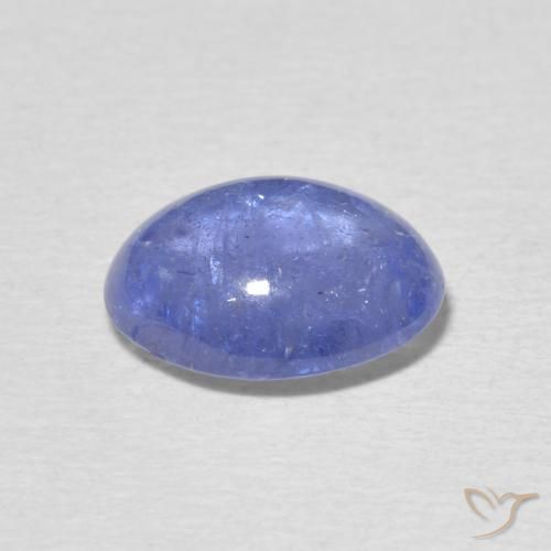 Tanzanite Blu violaceo chiaro naturale da 2.89 ct, Ovale, Trasparente