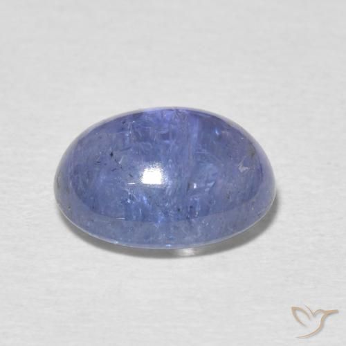 Tanzanite Intenso Viola Blu naturale da 3.59 ct, Ovale, Trasparente