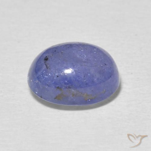 Tanzanite Blu scuro naturale da 3.04 ct, Ovale, Trasparente