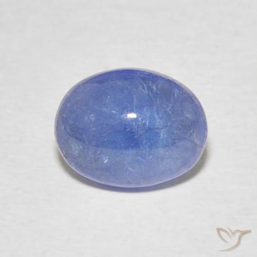 2.49ct Naturale Blu scuro Tanzanite, Ovale, Traslucido