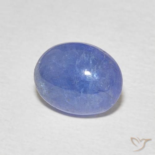 Tanzanite Blu scuro naturale da 2.49 ct, Ovale, Traslucido