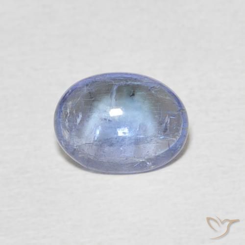 1.52ct Naturale Azzurro Tanzanite, Ovale, Trasparente
