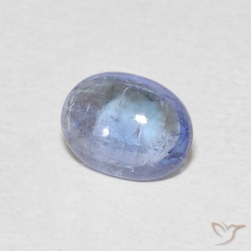 Tanzanite Azzurro naturale da 1.52 ct, Ovale, Trasparente