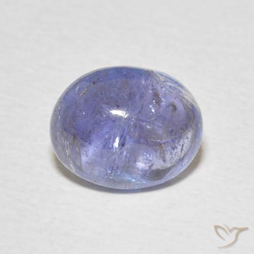 3.57ct Naturale Intenso Viola Blu Tanzanite, Ovale, Trasparente
