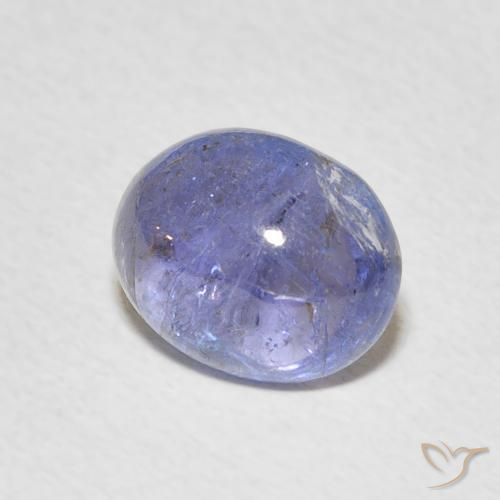 Tanzanite Intenso Viola Blu naturale da 3.57 ct, Ovale, Trasparente