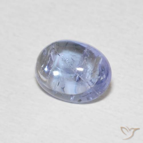Tanzanite Bambina blu naturale da 1.40 ct, Ovale, Trasparente