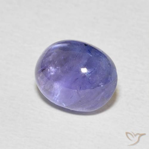 Tanzanite Intenso Viola Blu naturale da 3.22 ct, Ovale, Trasparente