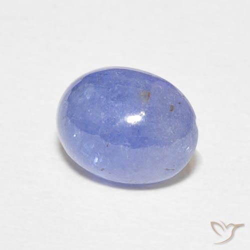 Tanzanite Blu intenso naturale da 2.68 ct, Ovale, Traslucido