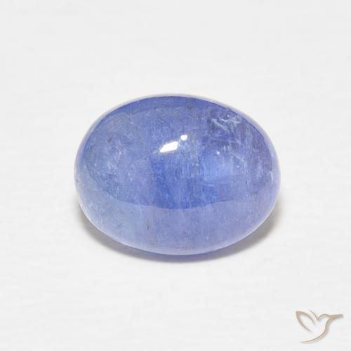 2.36ct Naturale Blu scuro Tanzanite, Ovale, Traslucido, Photo A