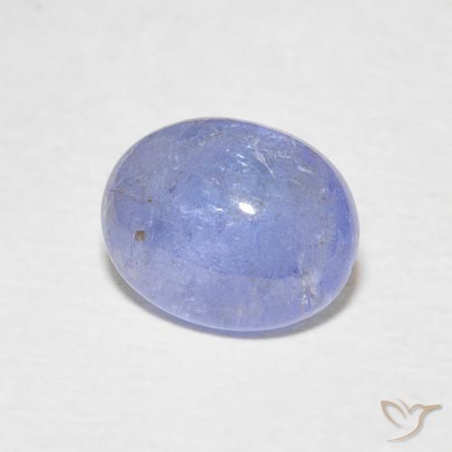Tanzanite Blu intenso naturale da 2.12 ct, Ovale, Trasparente
